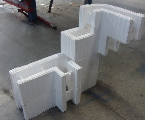 Пенополистирольные блоки ICF для строительства стен зданий