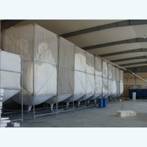 EPS automatic silo system for expandable polystyrene beads
