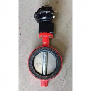 Stainless Steel Pneumatic Butterfly Valve
