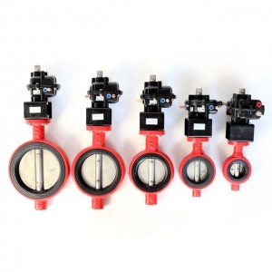 Stainless Steel Pneumatic Butterfly Valve