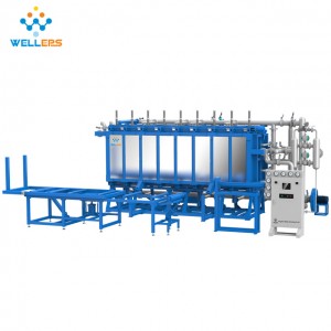 PSB200TF-600TF Air Cooling EPS Block Molding Machine